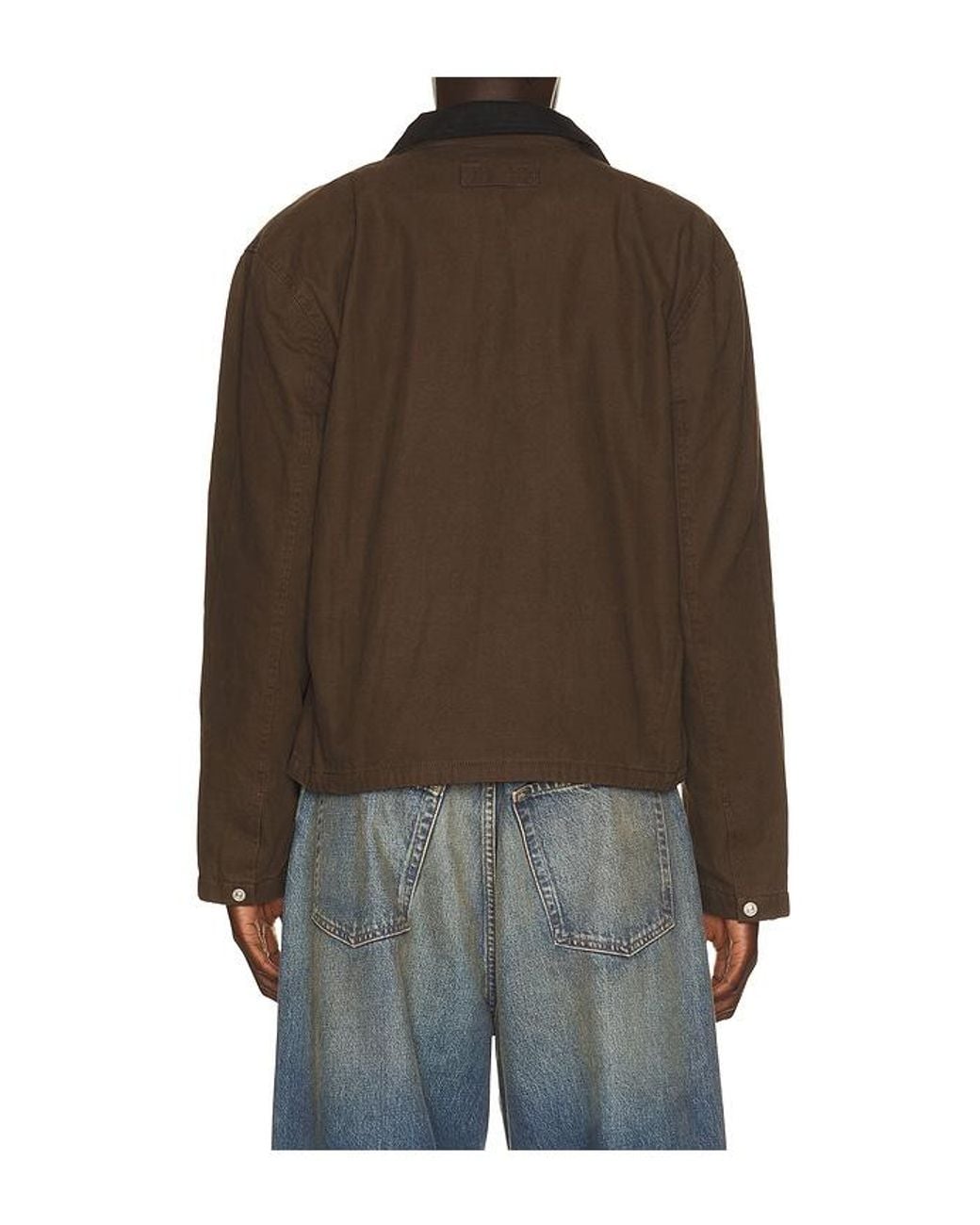 PAIGE Brown Vechio Jacket for men