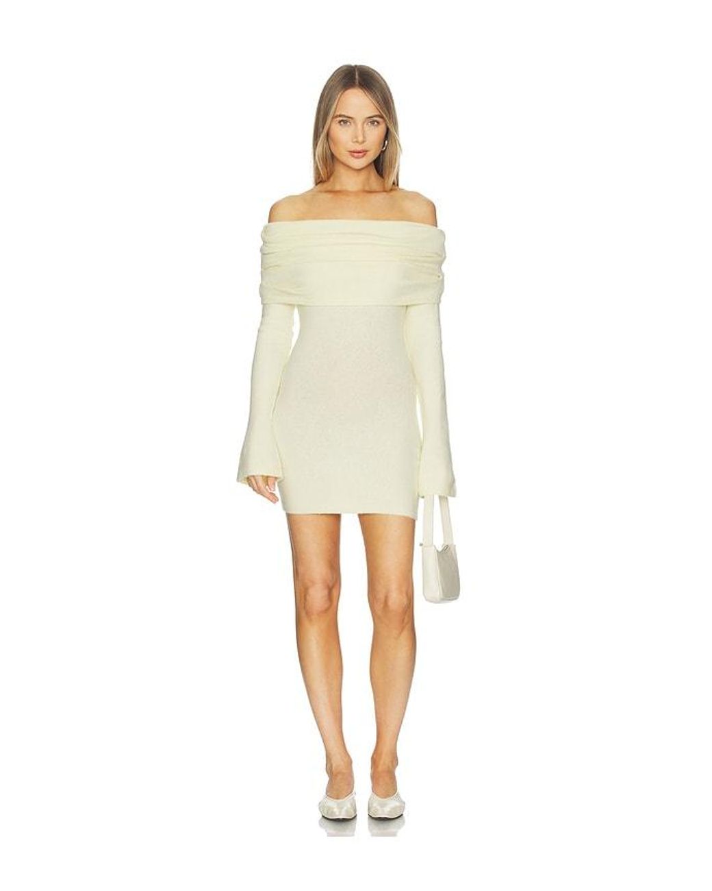 SER.O.YA Natural Selene Mini Dress