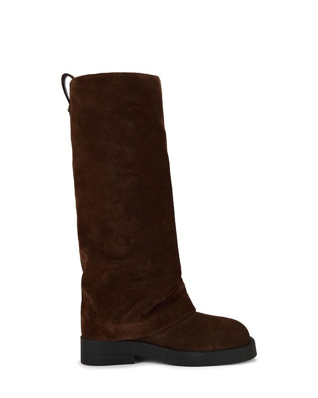 SCHUTZ SHOES Brown Keira Up Cloak Boot