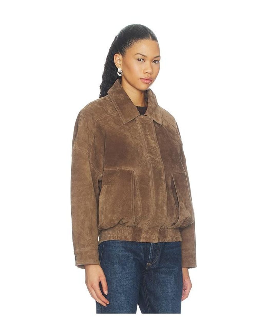Heartloom Brown Sully Suede Jacket