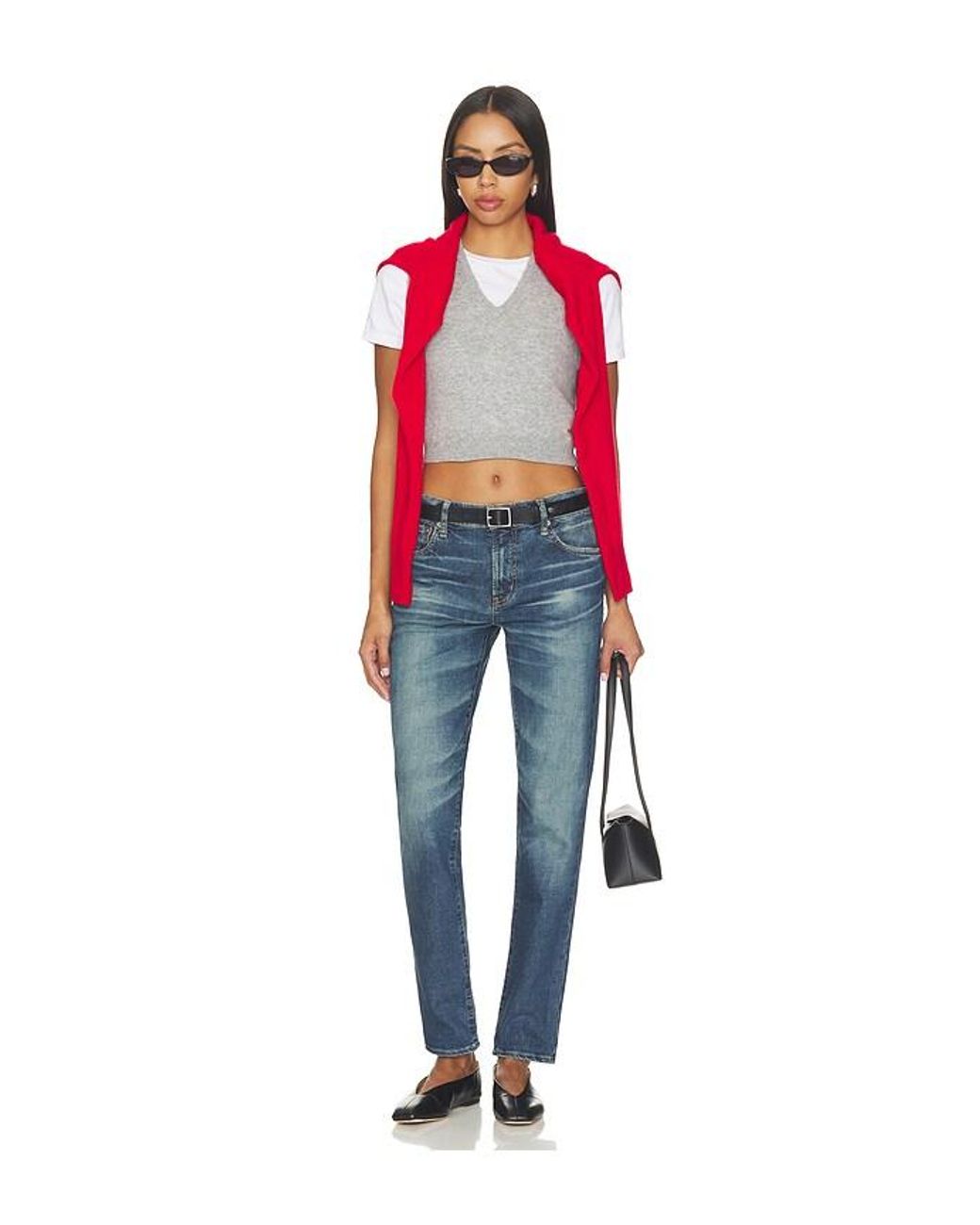 Moussy Blue Glocester Skinny Long Jeans