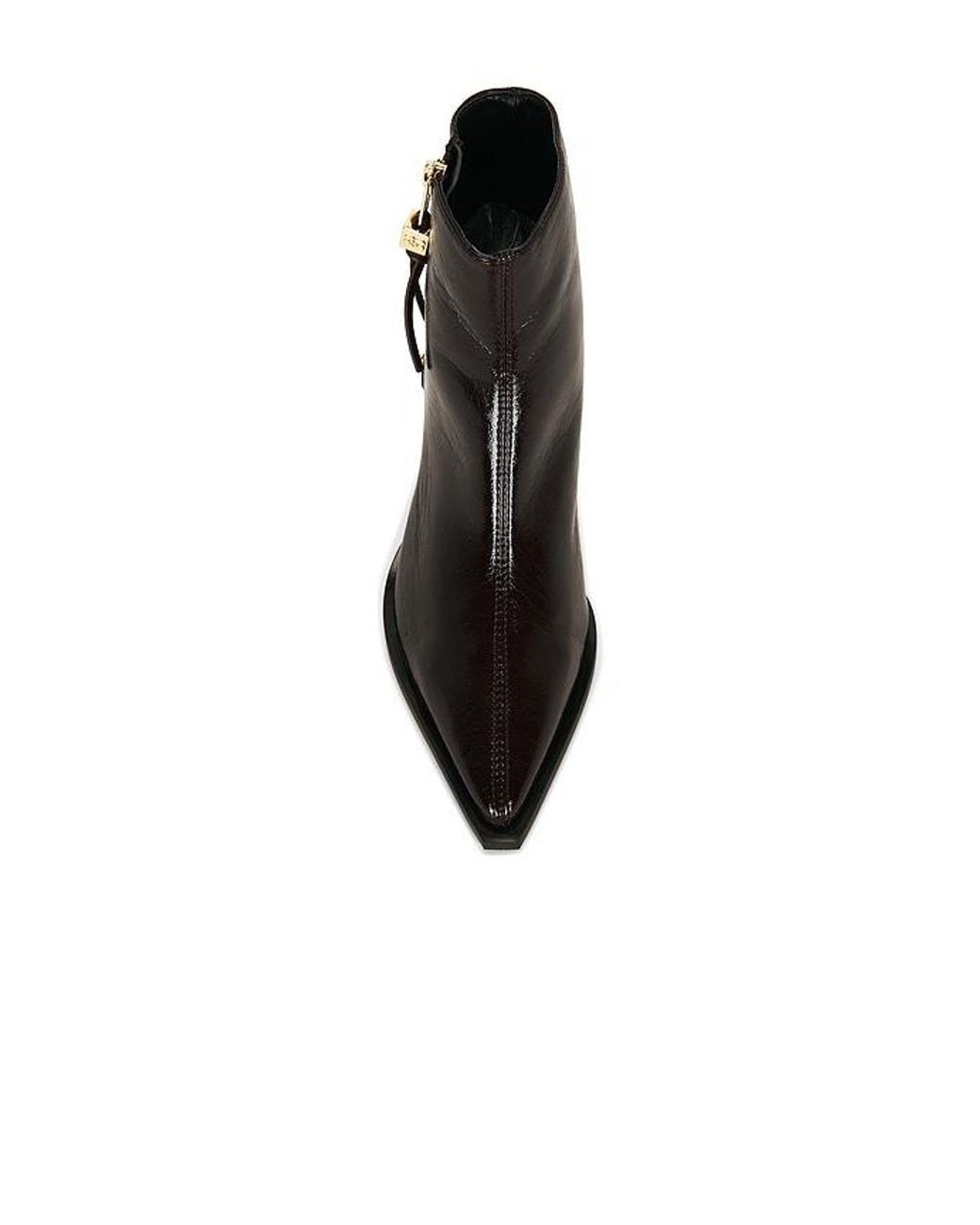 Ganni Black Ana Ankle Boot Deep Vintage