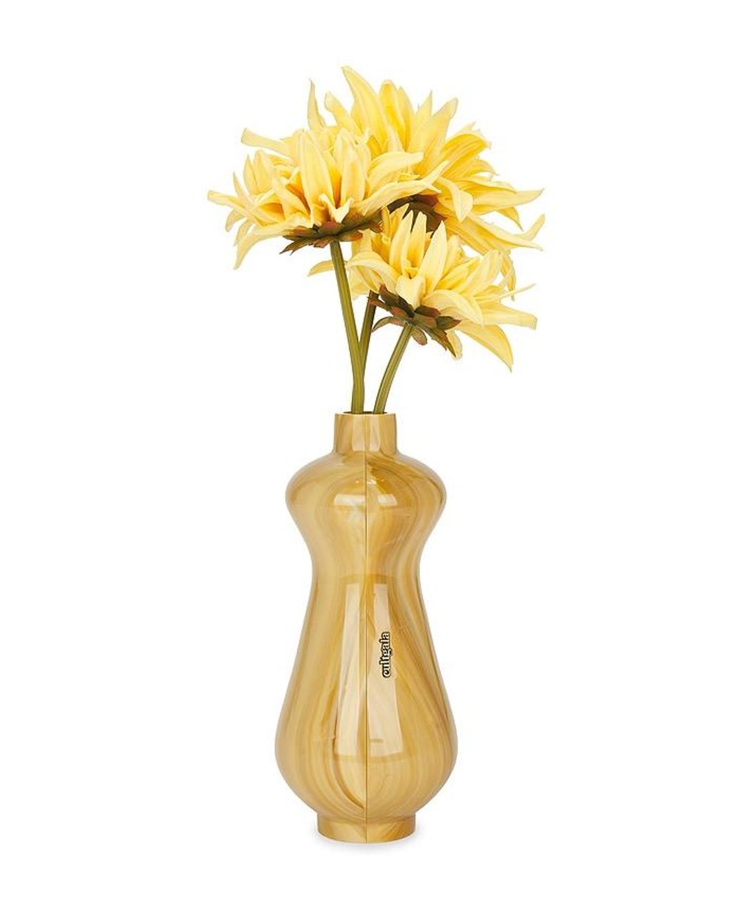 Cult Gaia Yellow Dee Dee Clutch