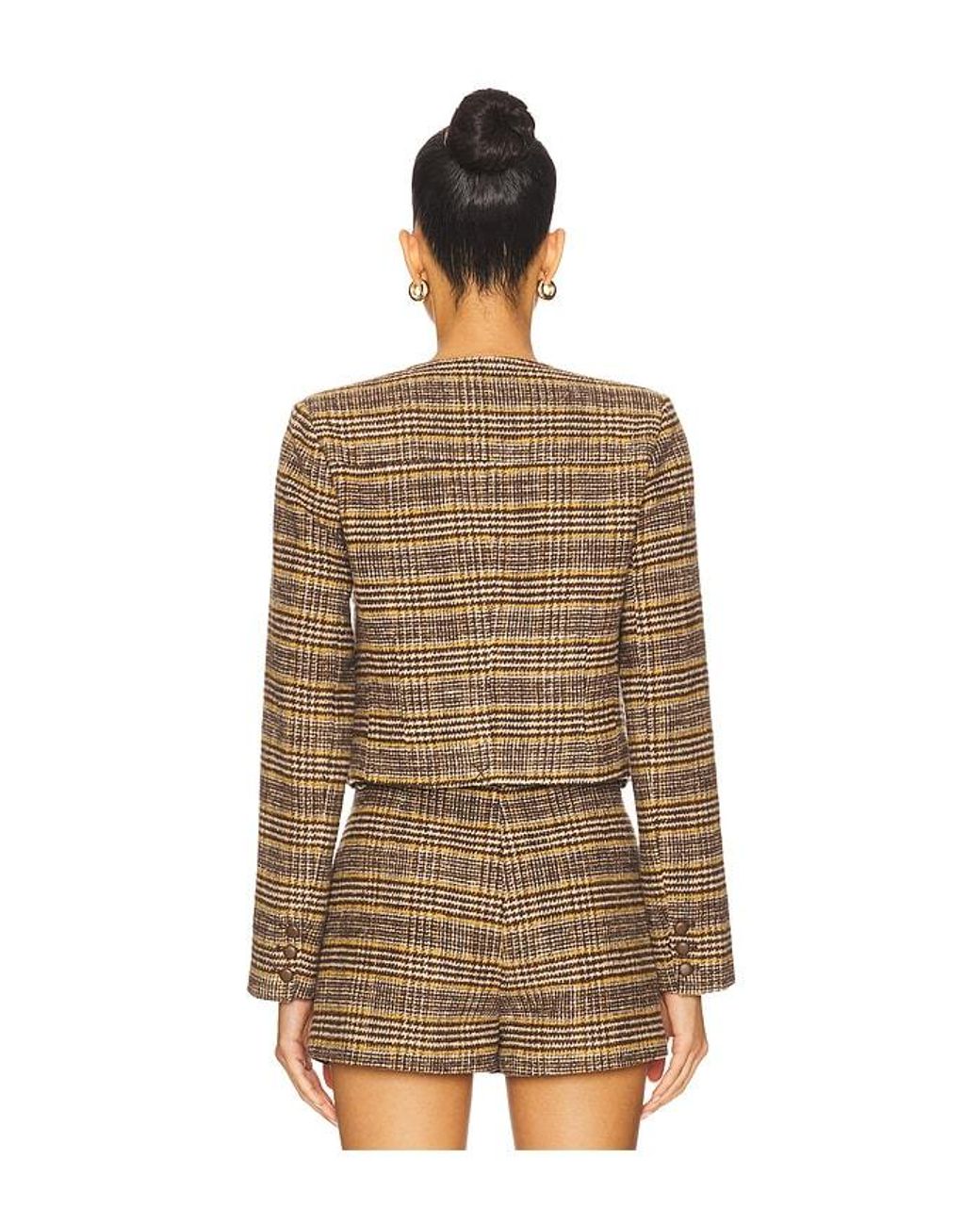 Central Park West Brown Billie Jacket
