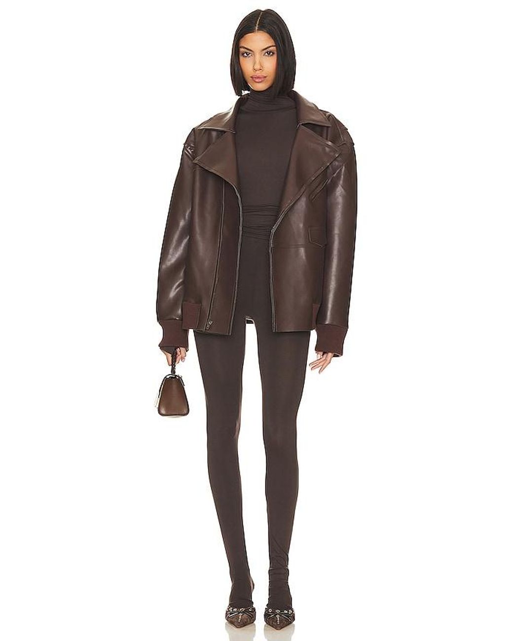 Norma Kamali Black Legging With Footie