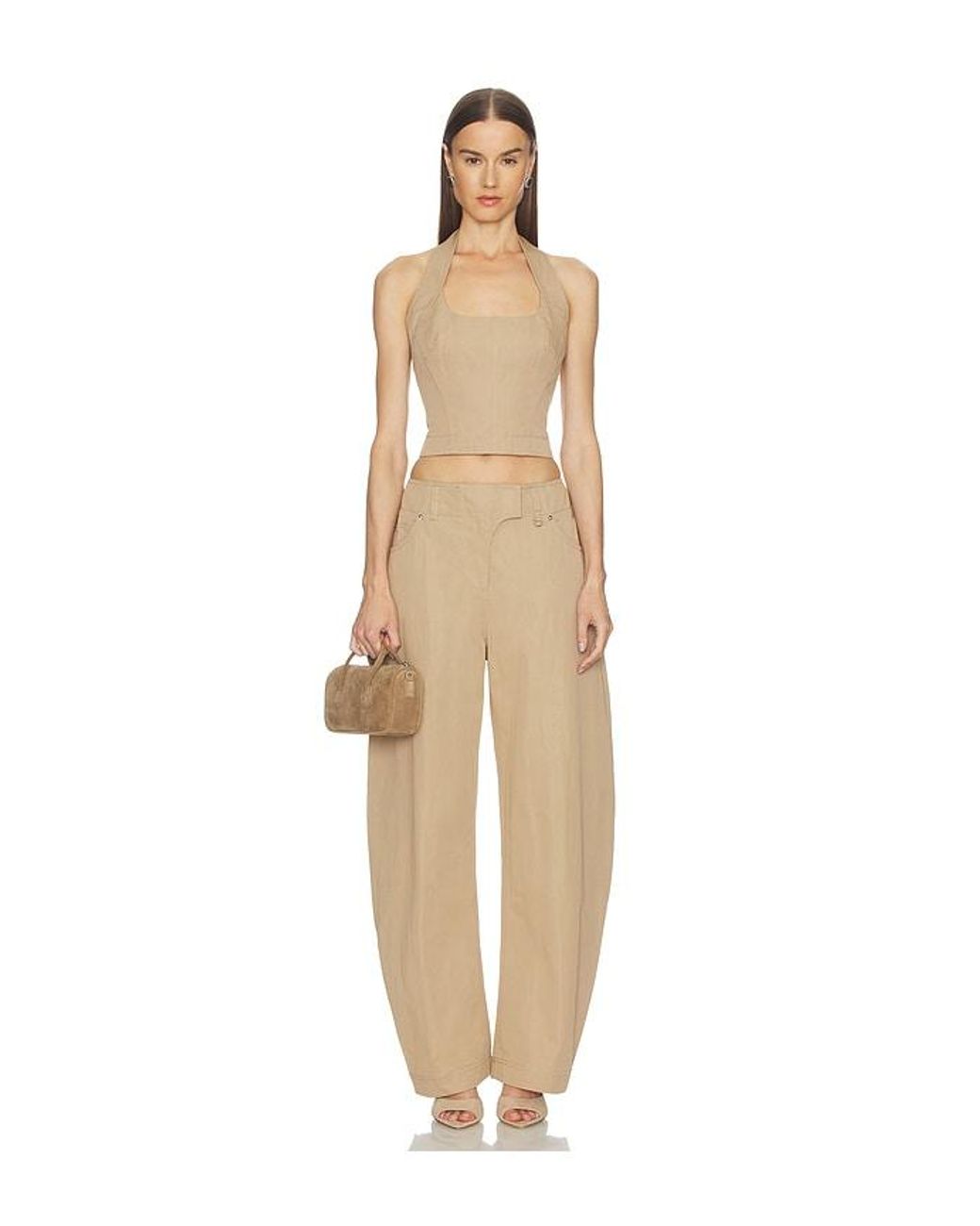 Camila Coelho Natural Amaia Top