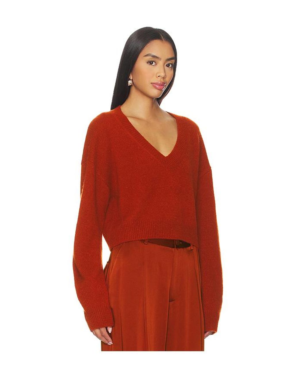 PULL en Rust LAPOINTE en coloris Red