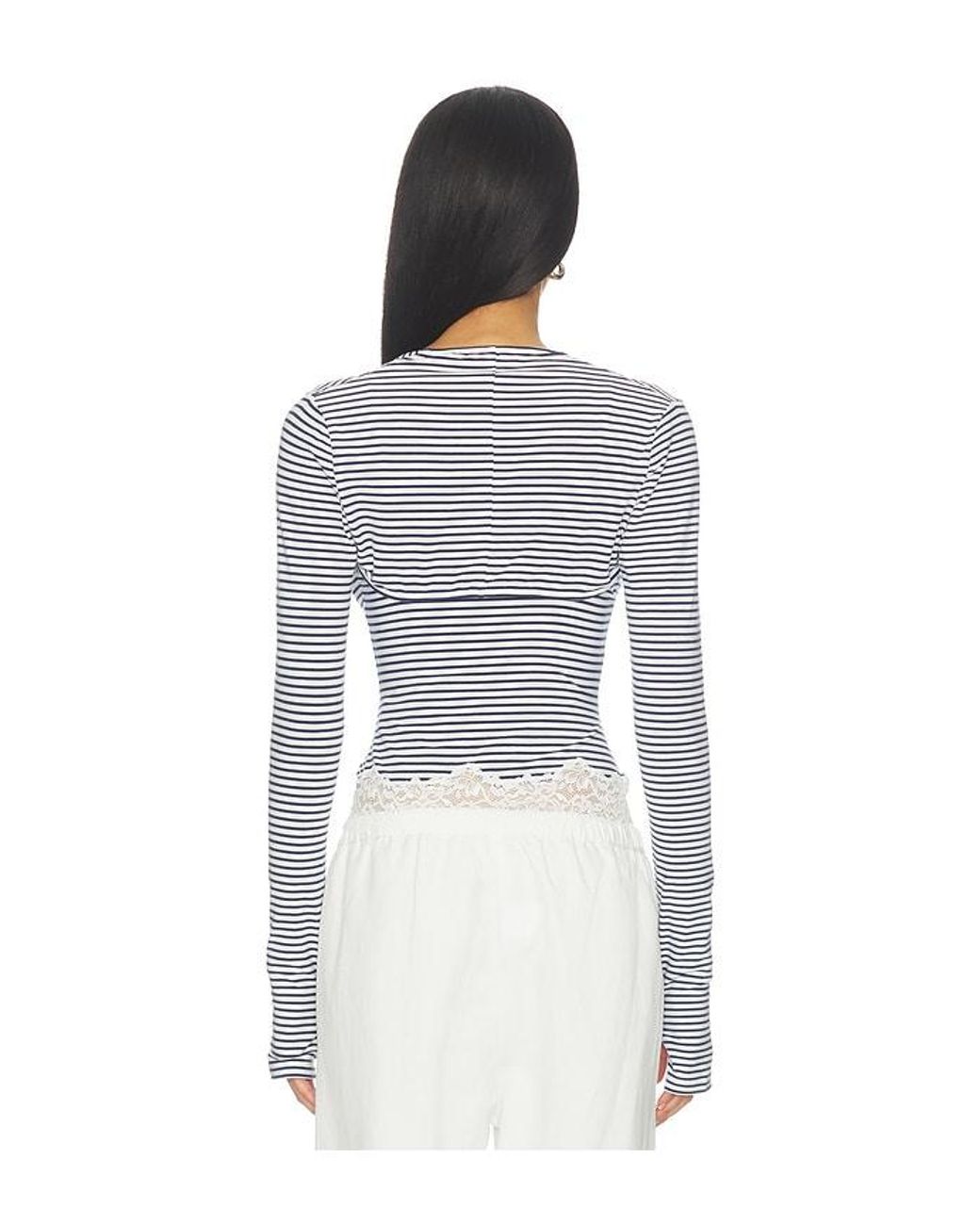 Lovers + Friends White Remi Bolero