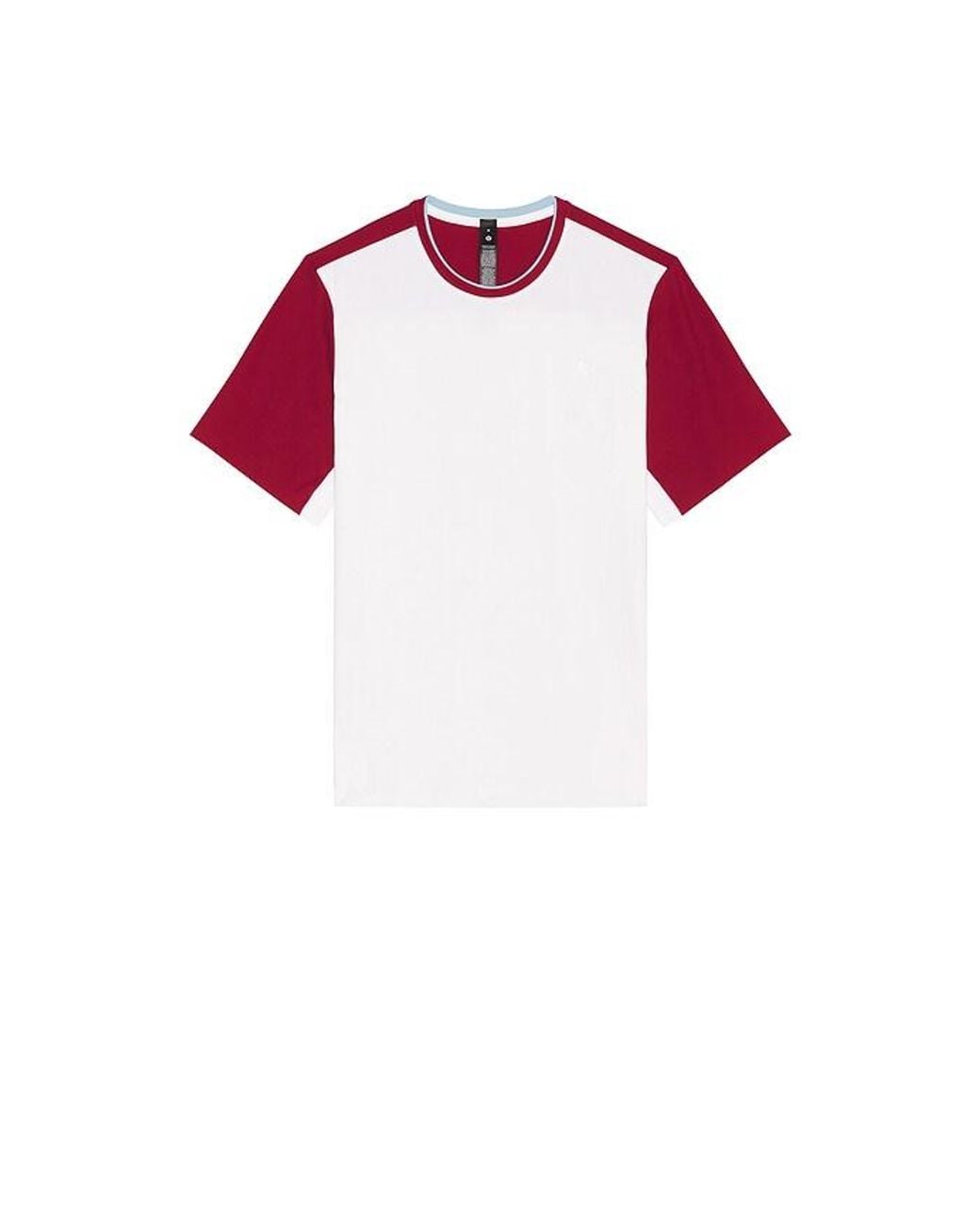 lululemon athletica Red Uv Protective Pique Tennis Short Sleeve Shirt for men