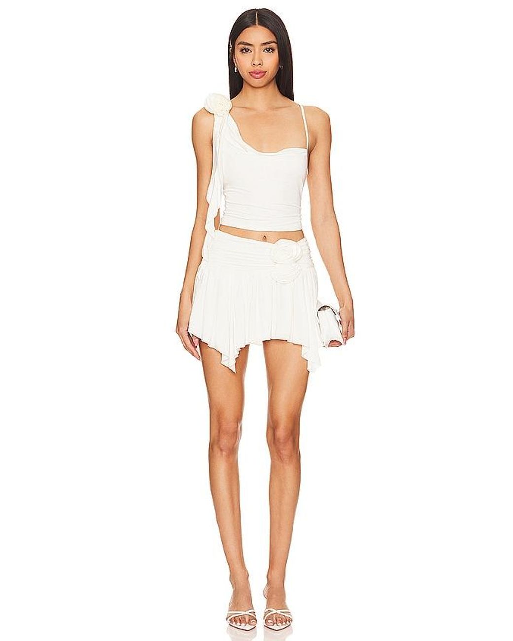 Lovers + Friends White Casey Top