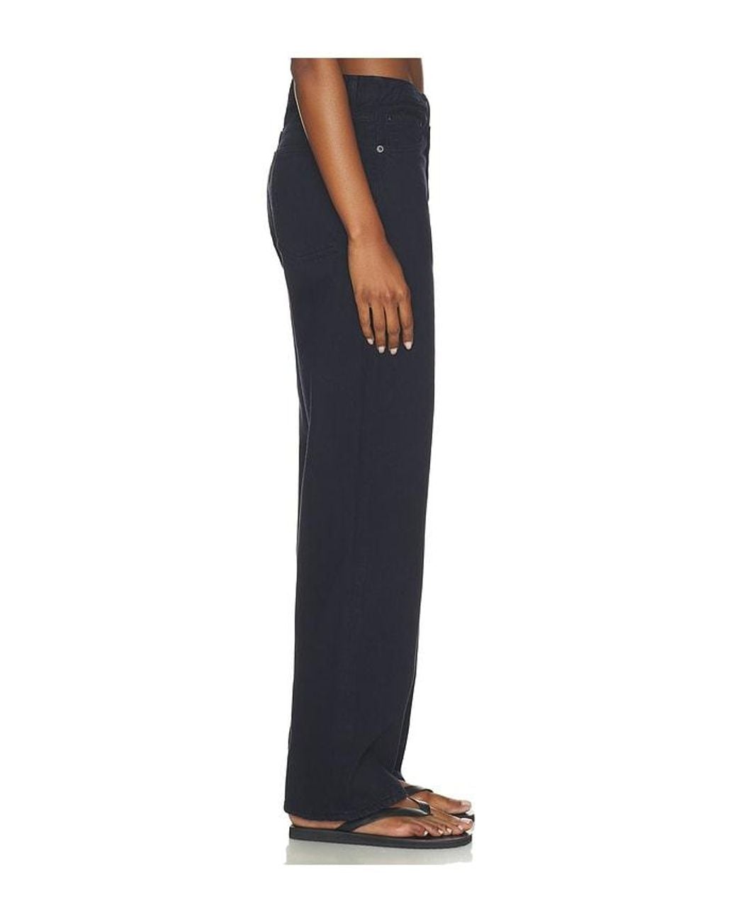Agolde Blue Arc Criss Cross Jean