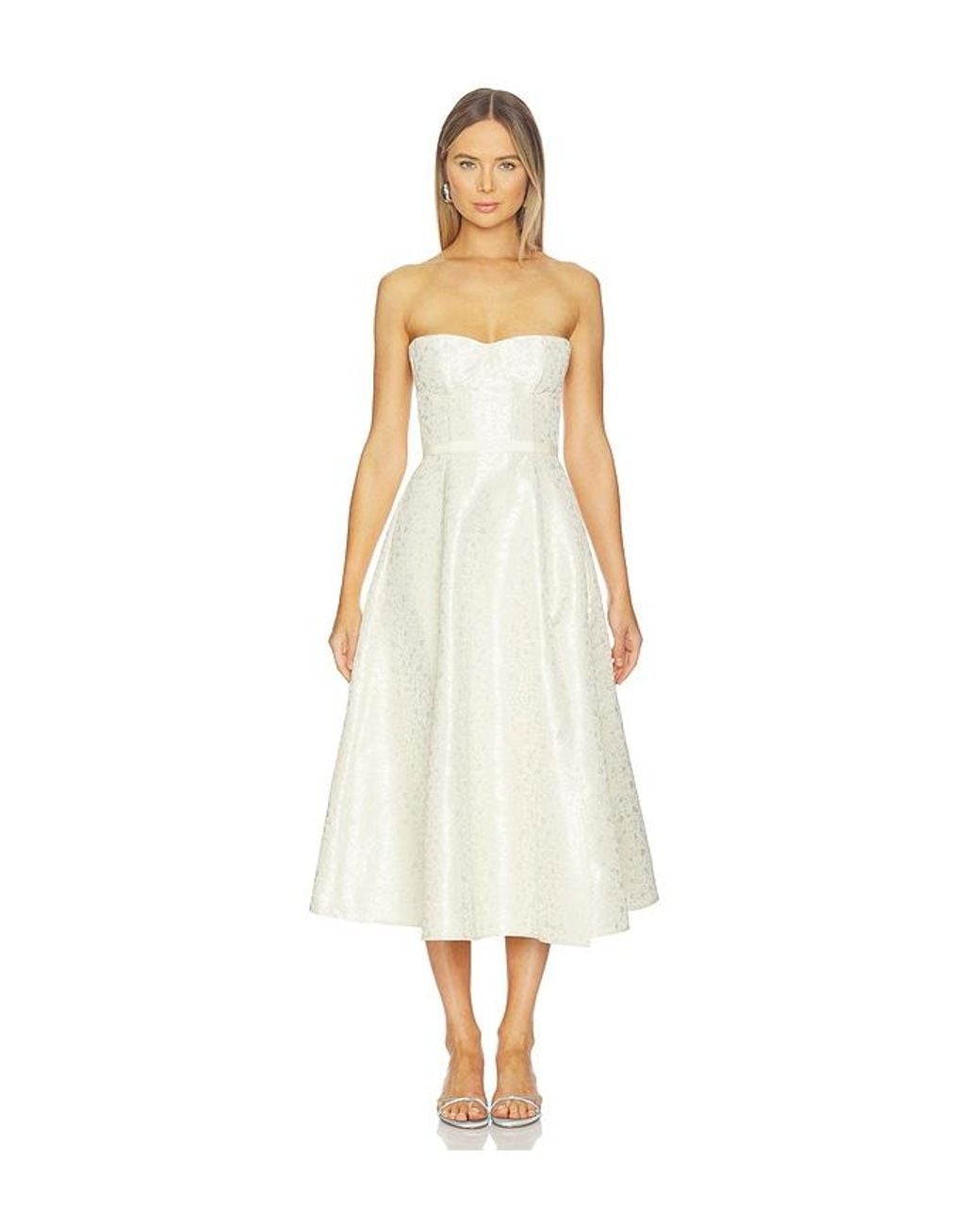 V. Chapman White Vanessa Dress