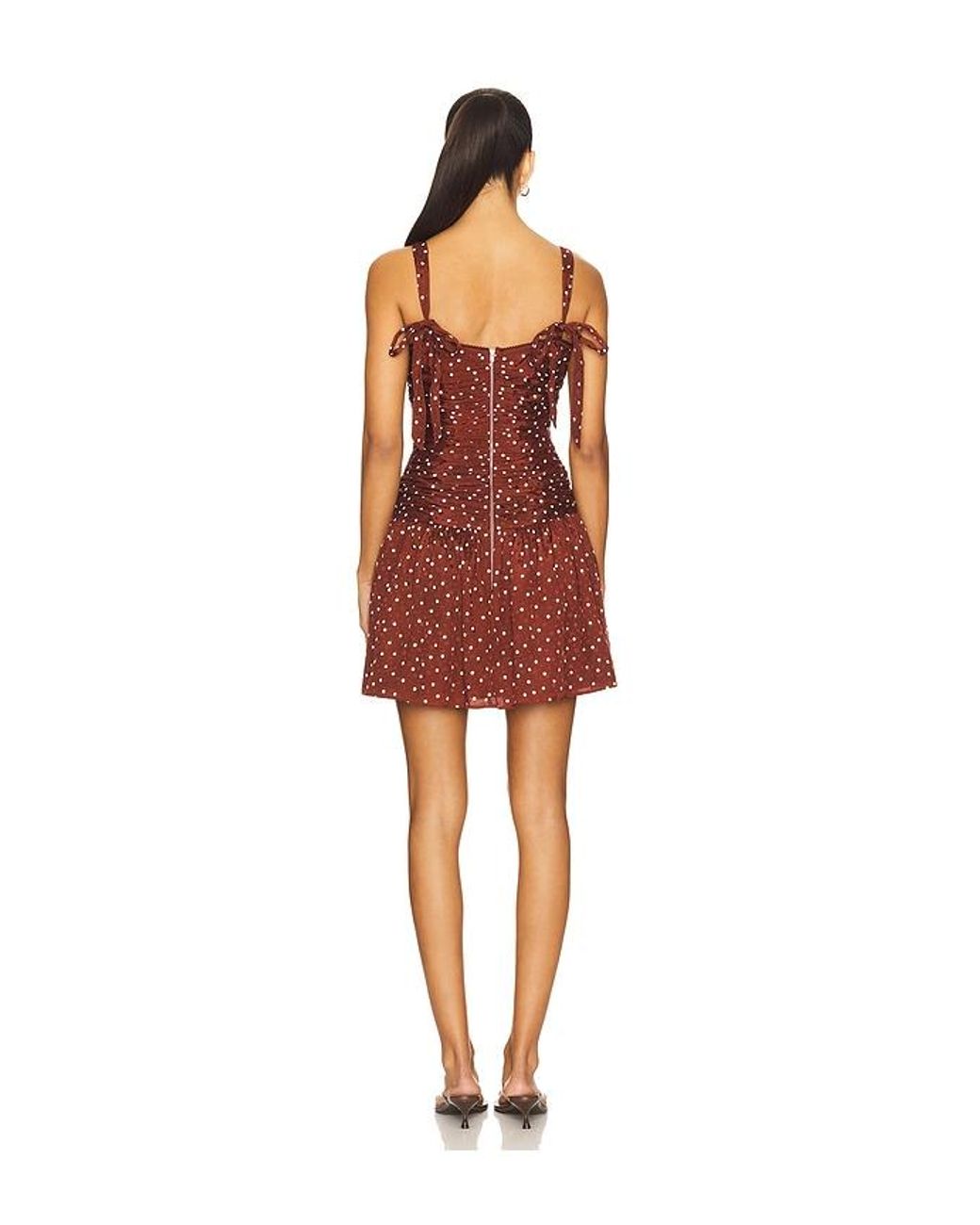 Saylor Red Posy Dress