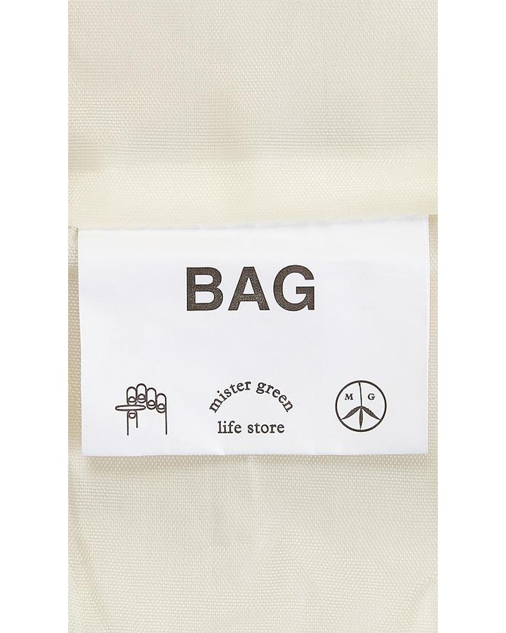 Mister Green Green Round Grow Pot Small Tote Bag for men