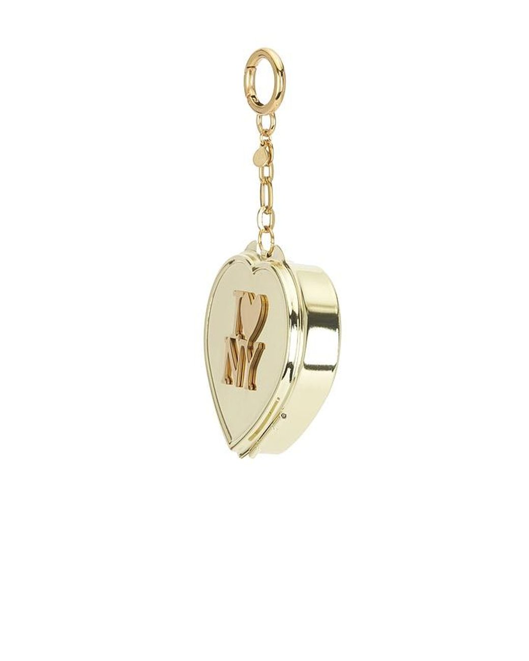 petit moments Metallic I Love Ny Pill Case Keychain