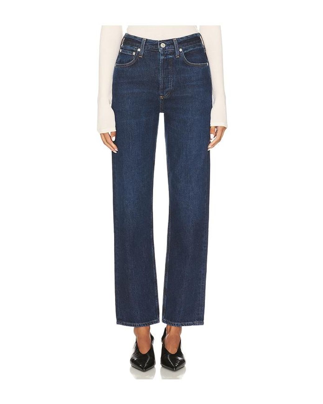 Citizens of Humanity Blue Blaine Vintage Straight Jeans