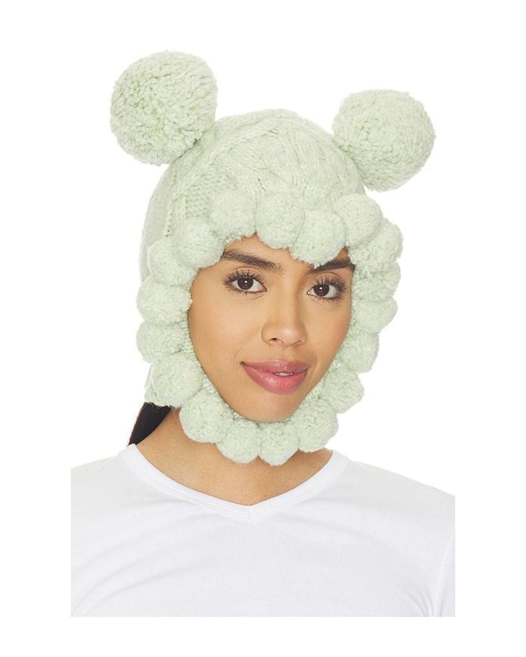 AKNVAS Green Millie Knit Hat