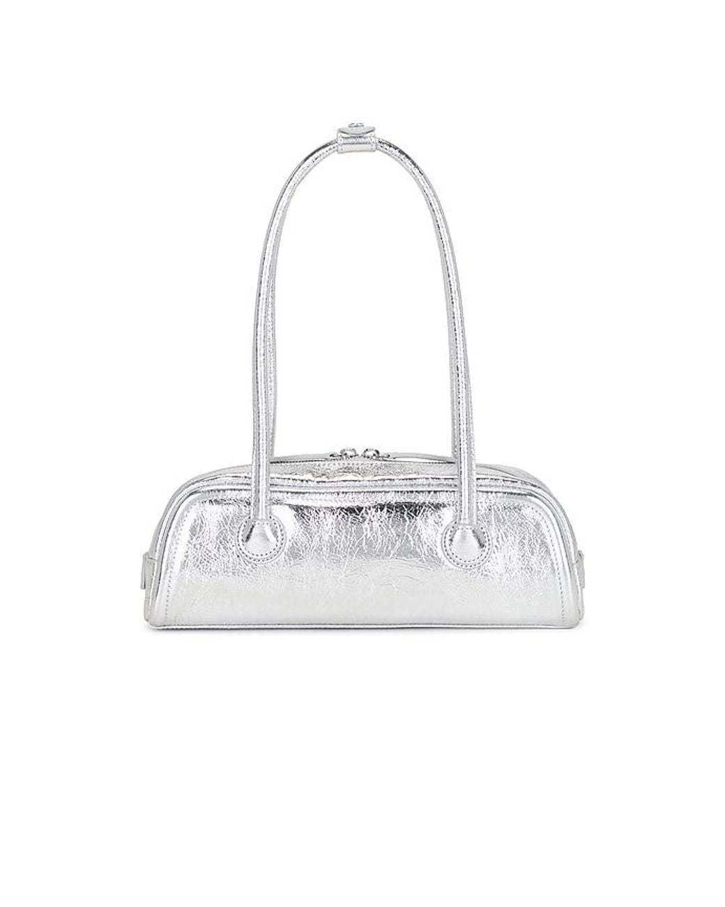 MARGE SHERWOOD White Soft Boston East West Mini Bag