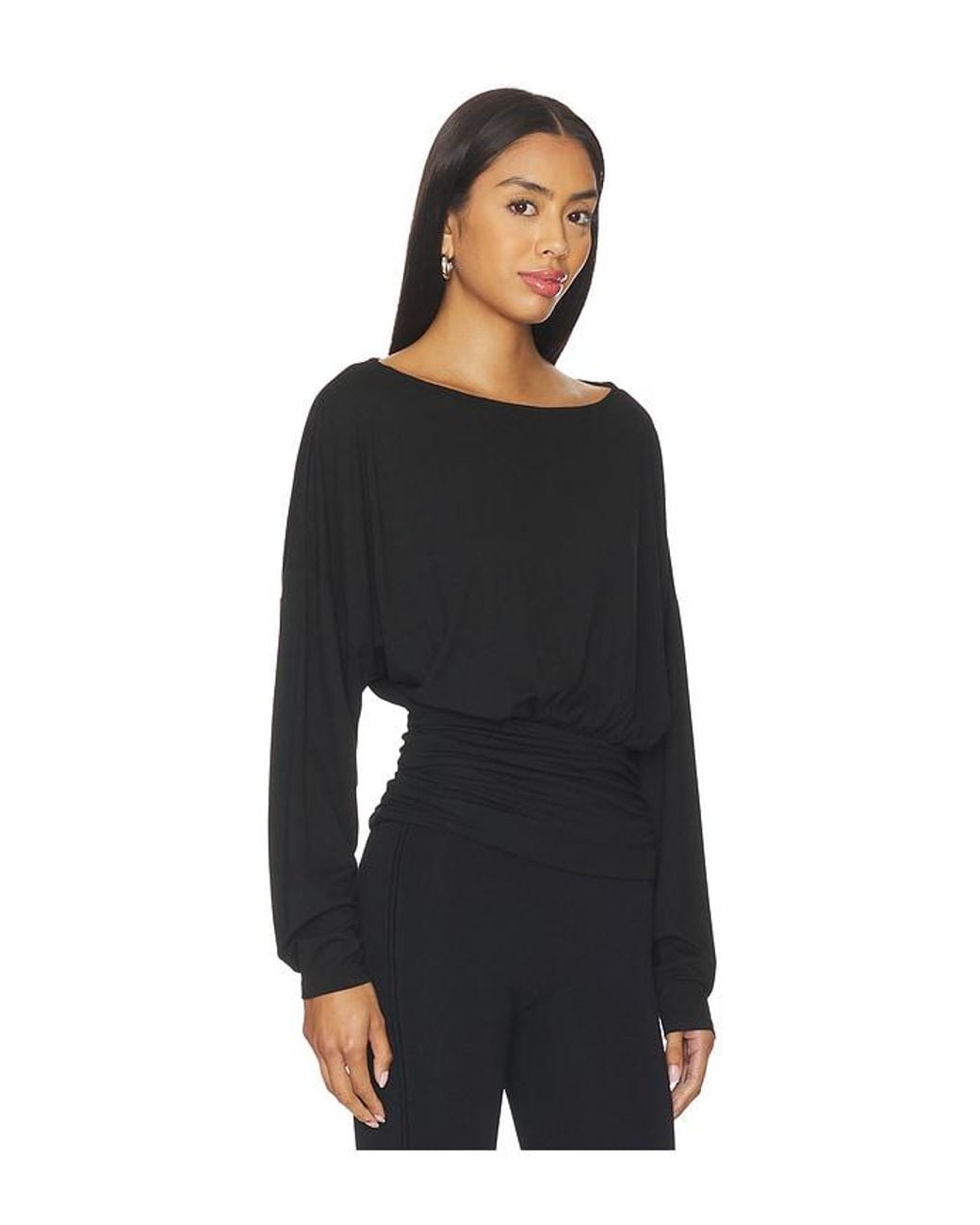 ALL THE WAYS Black Stasja Top