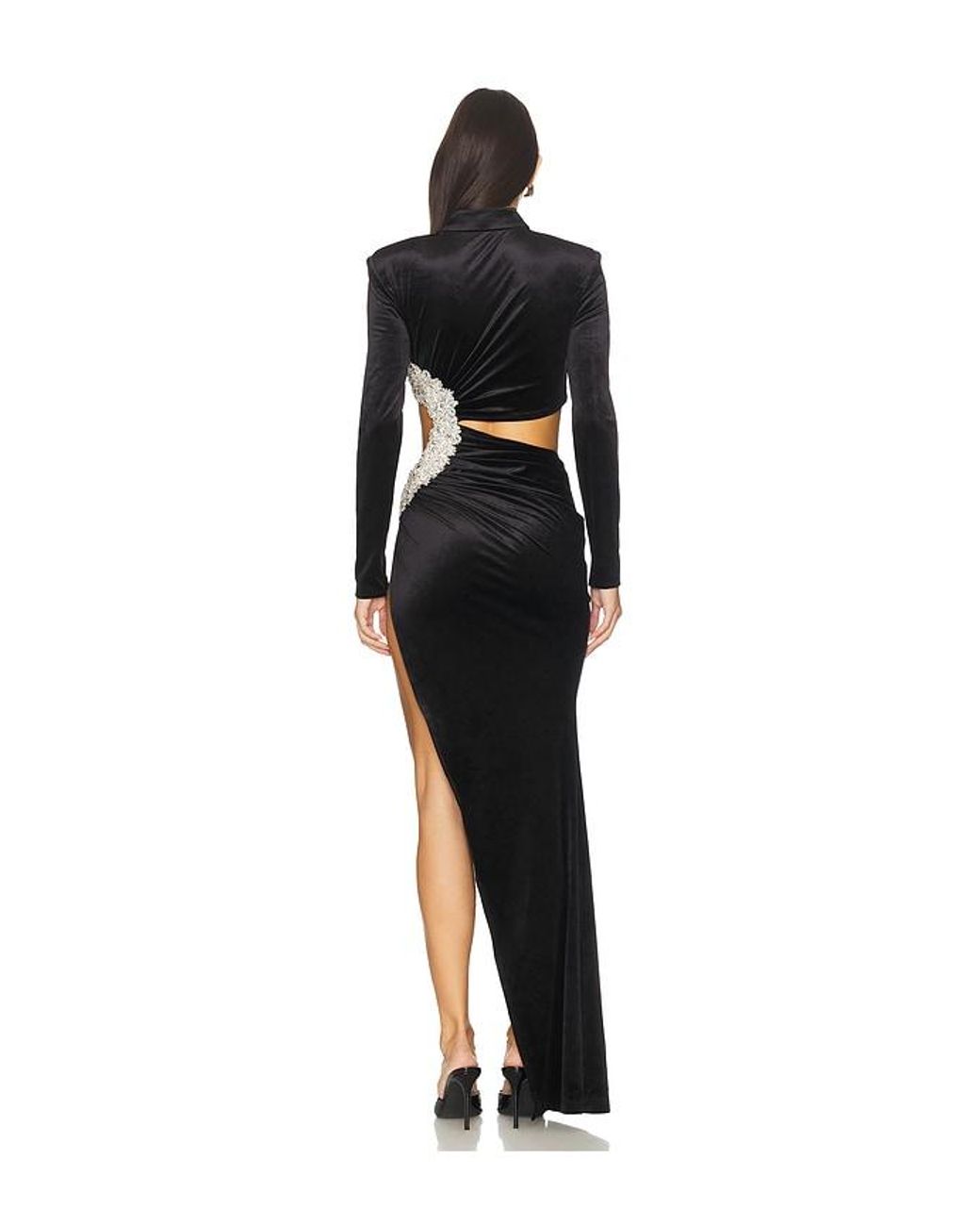 Bronx and Banco Black Lillian Gown