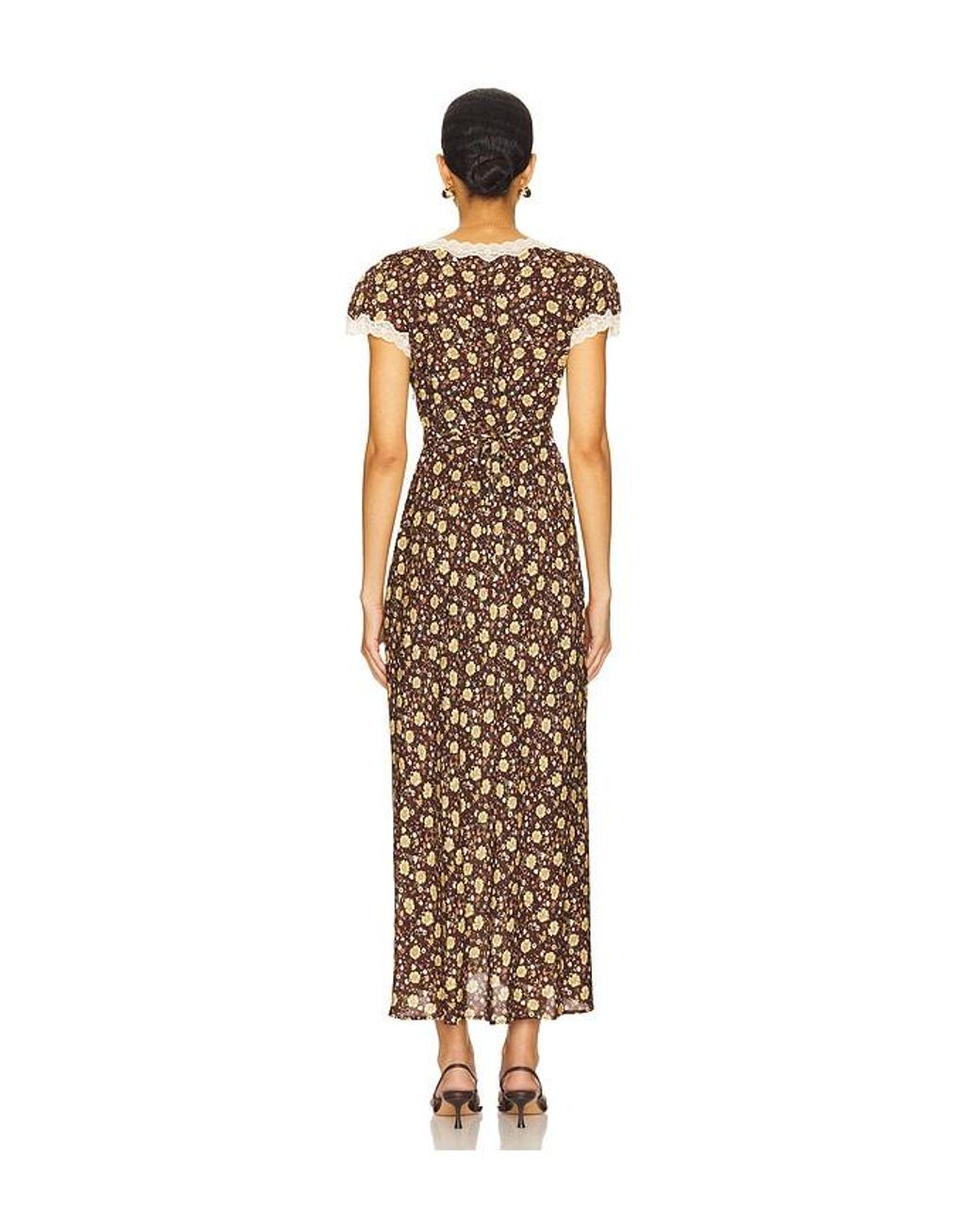 Rixo White Clarice Dress