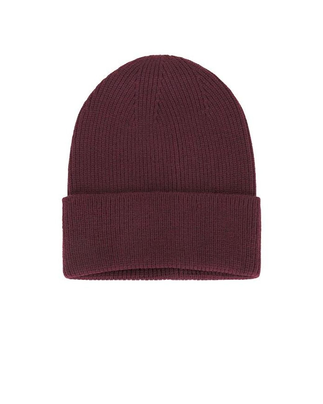 Hat Attack Red Refined Knit Beanie