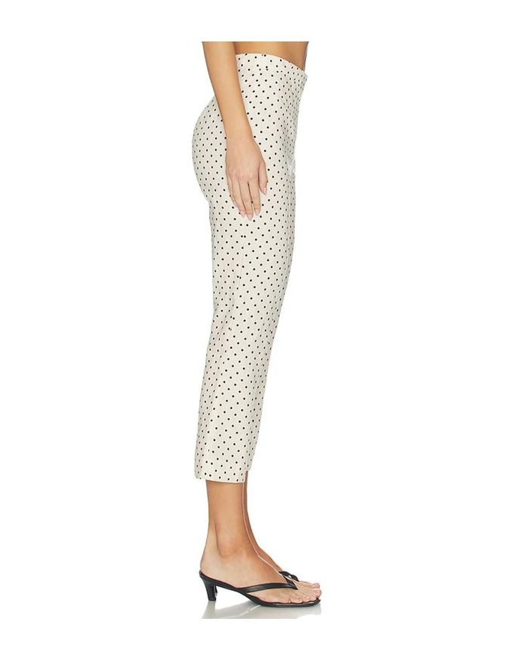 Faithfull The Brand White Iria Capri Pant