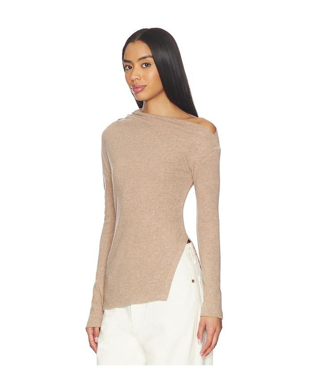 Lovers + Friends Natural Lowri Top