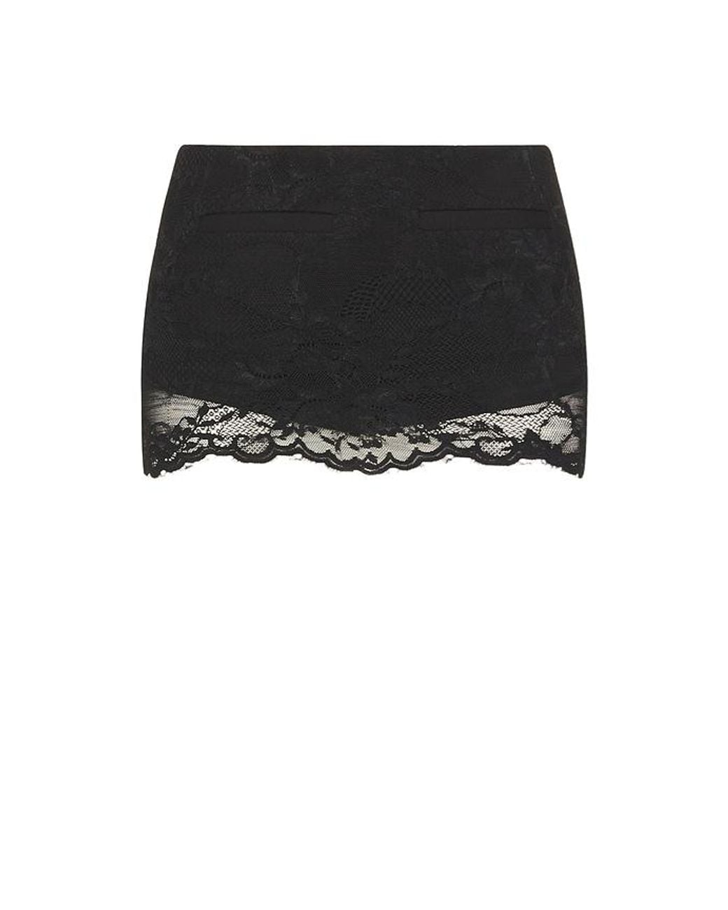 HAELO Black Lace Coquette Skort