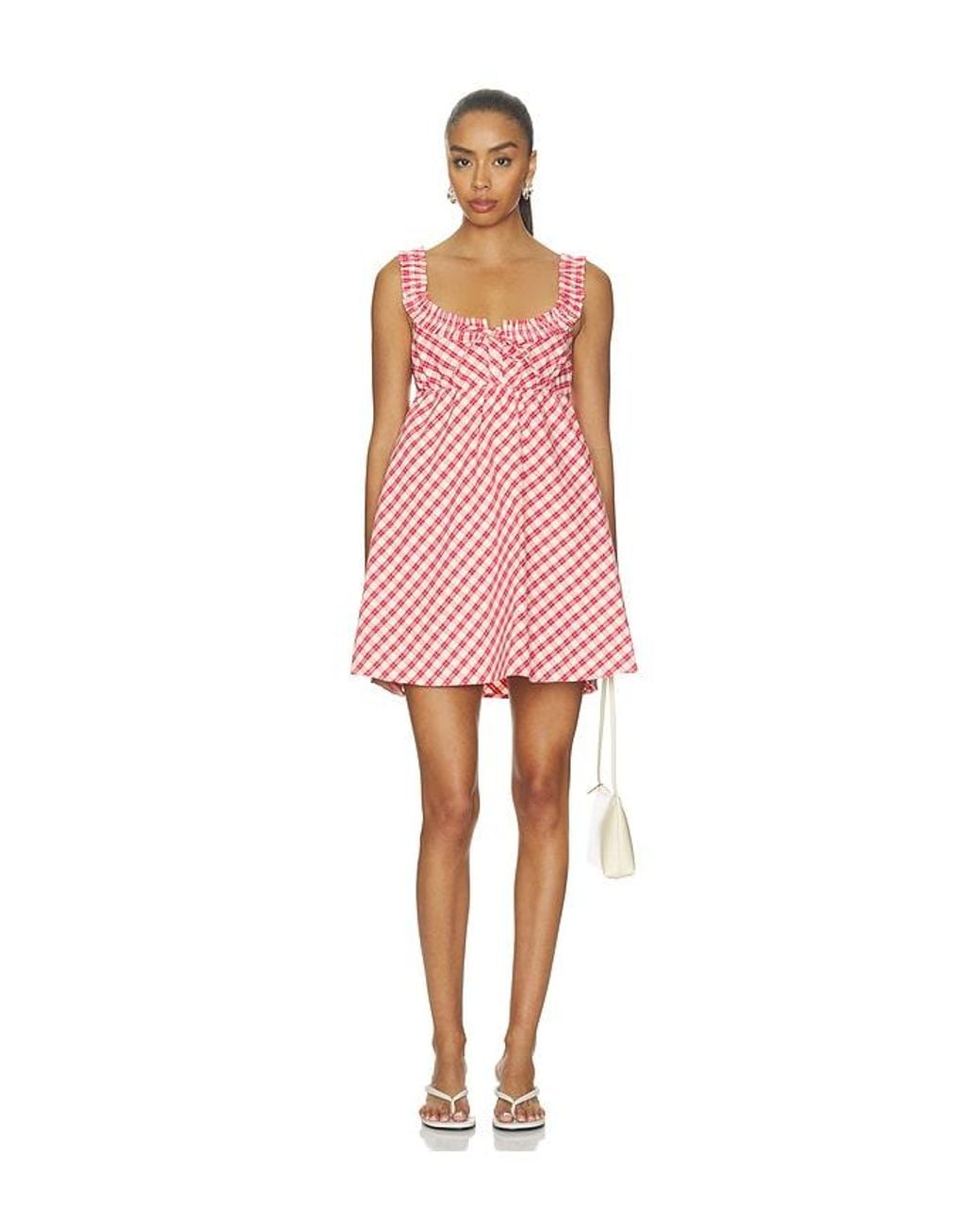 Tularosa Pink Rae Mini Dress