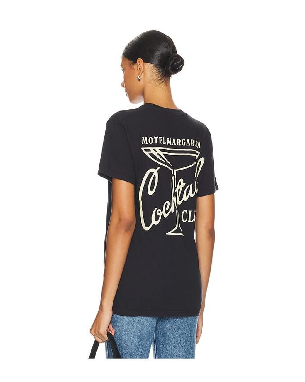 Motel Margarita Black Cocktail Club Tee