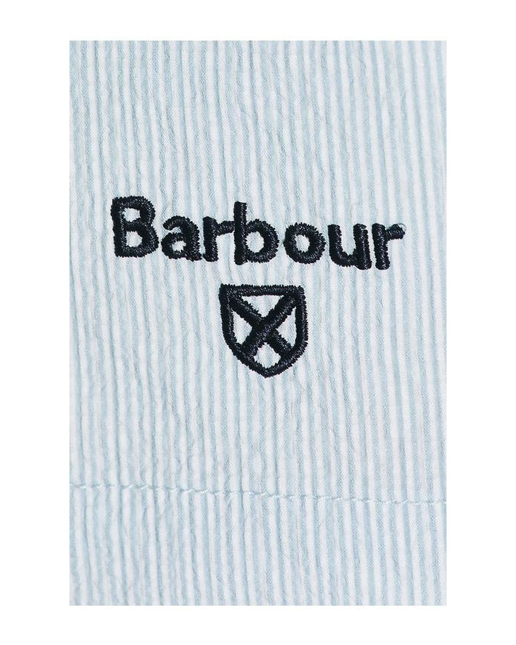 Barbour Blue Somerset Swim Short for men