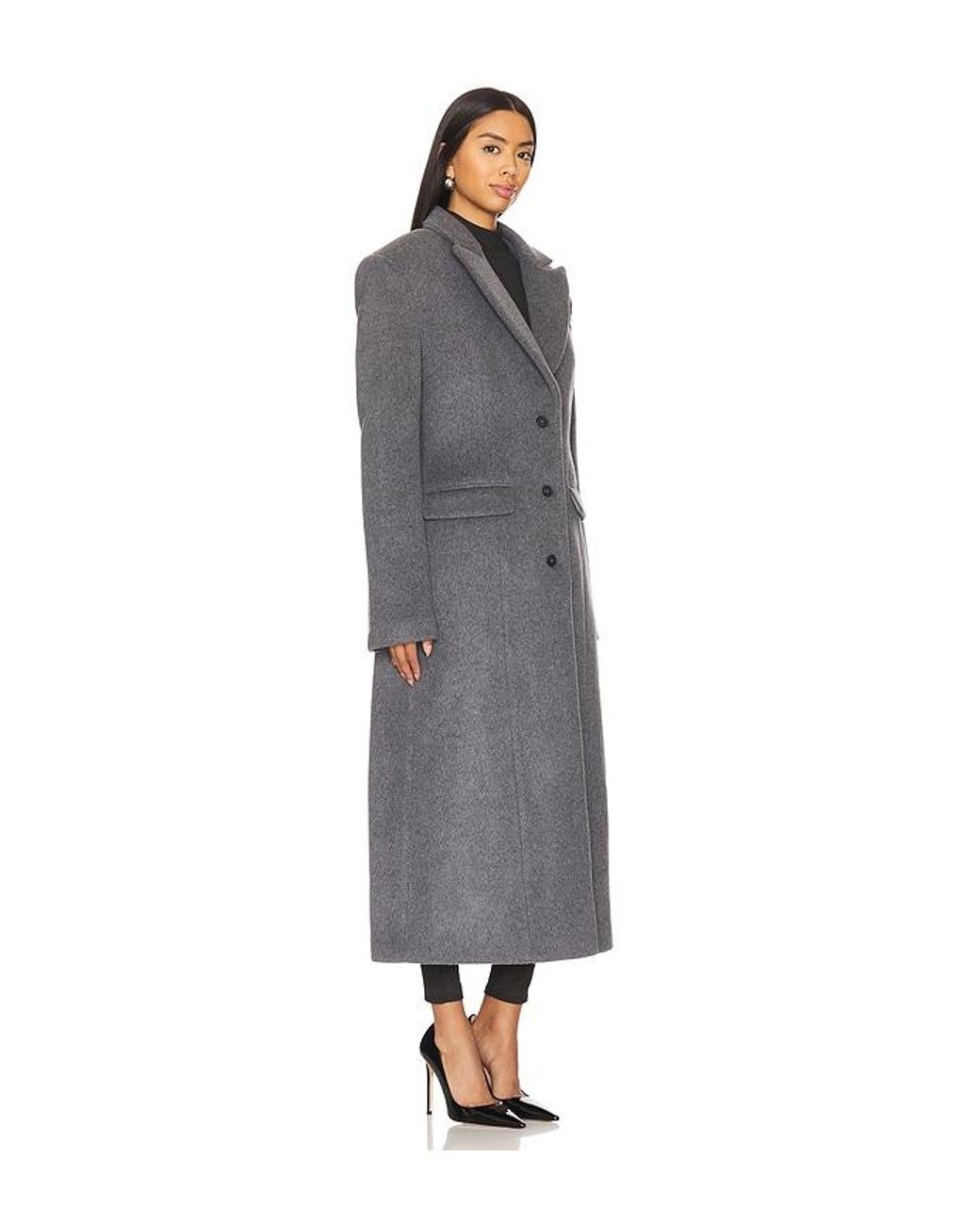 Lovers + Friends Gray Ellie Coat