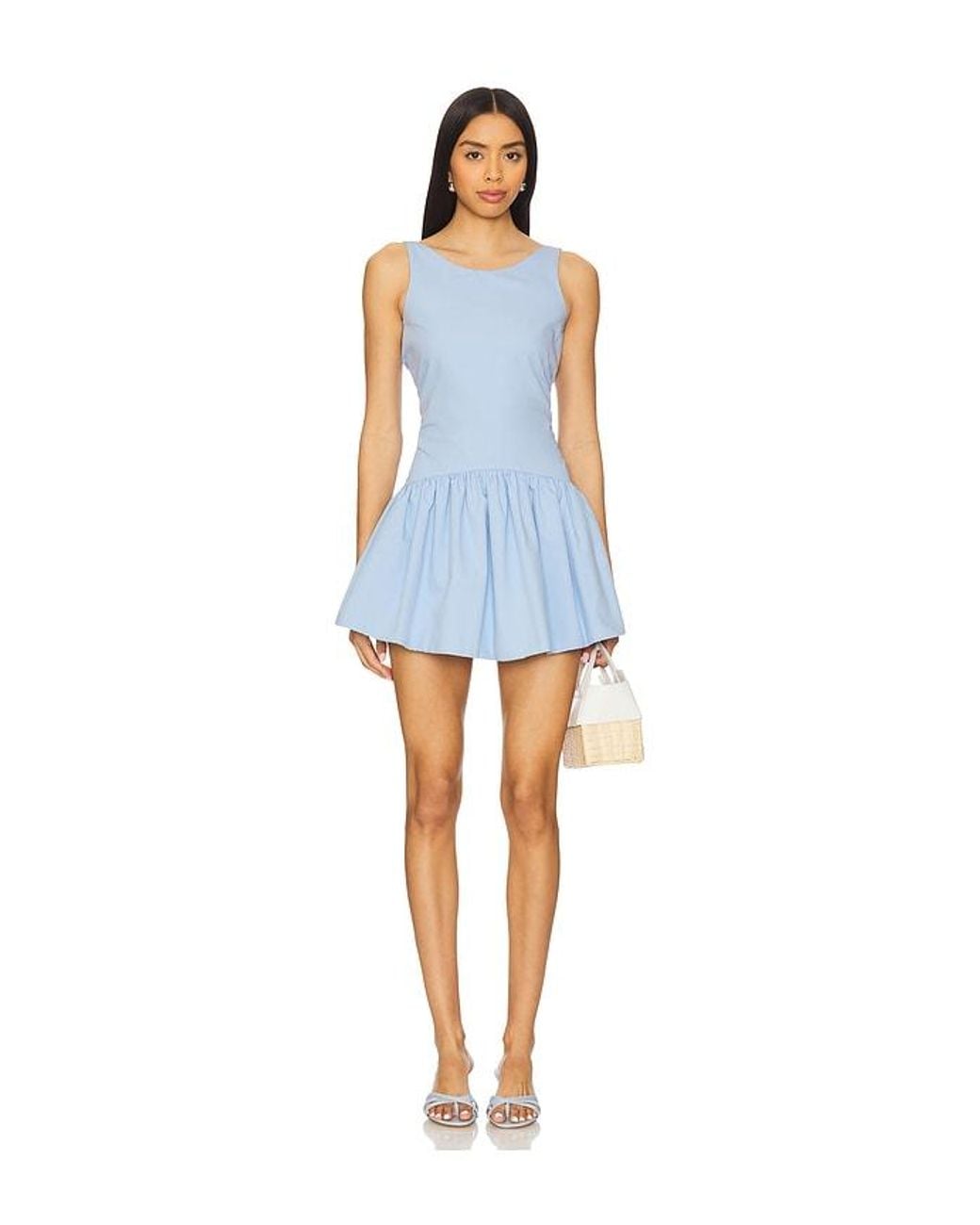 Peixoto Blue Addison Mini Dress