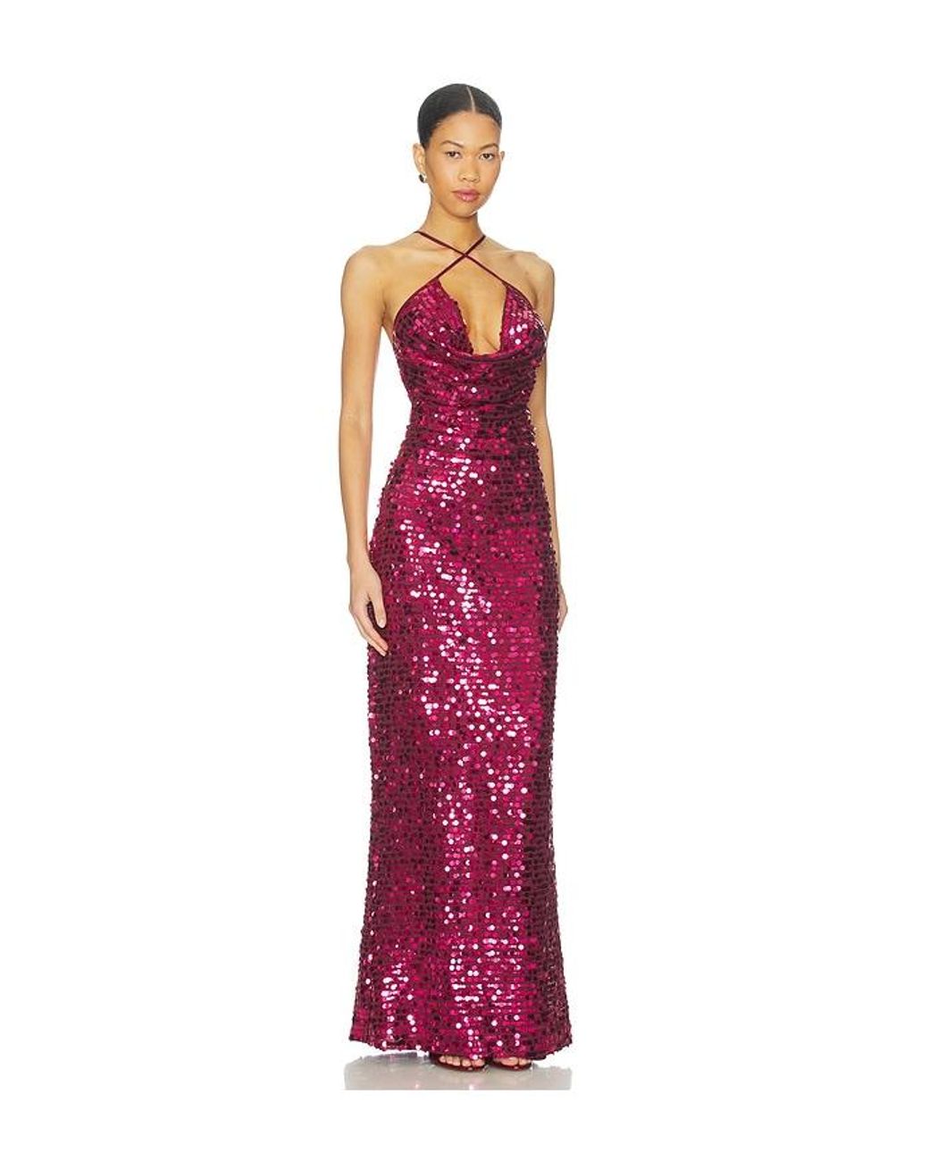 Lovers + Friends Red Britt Gown