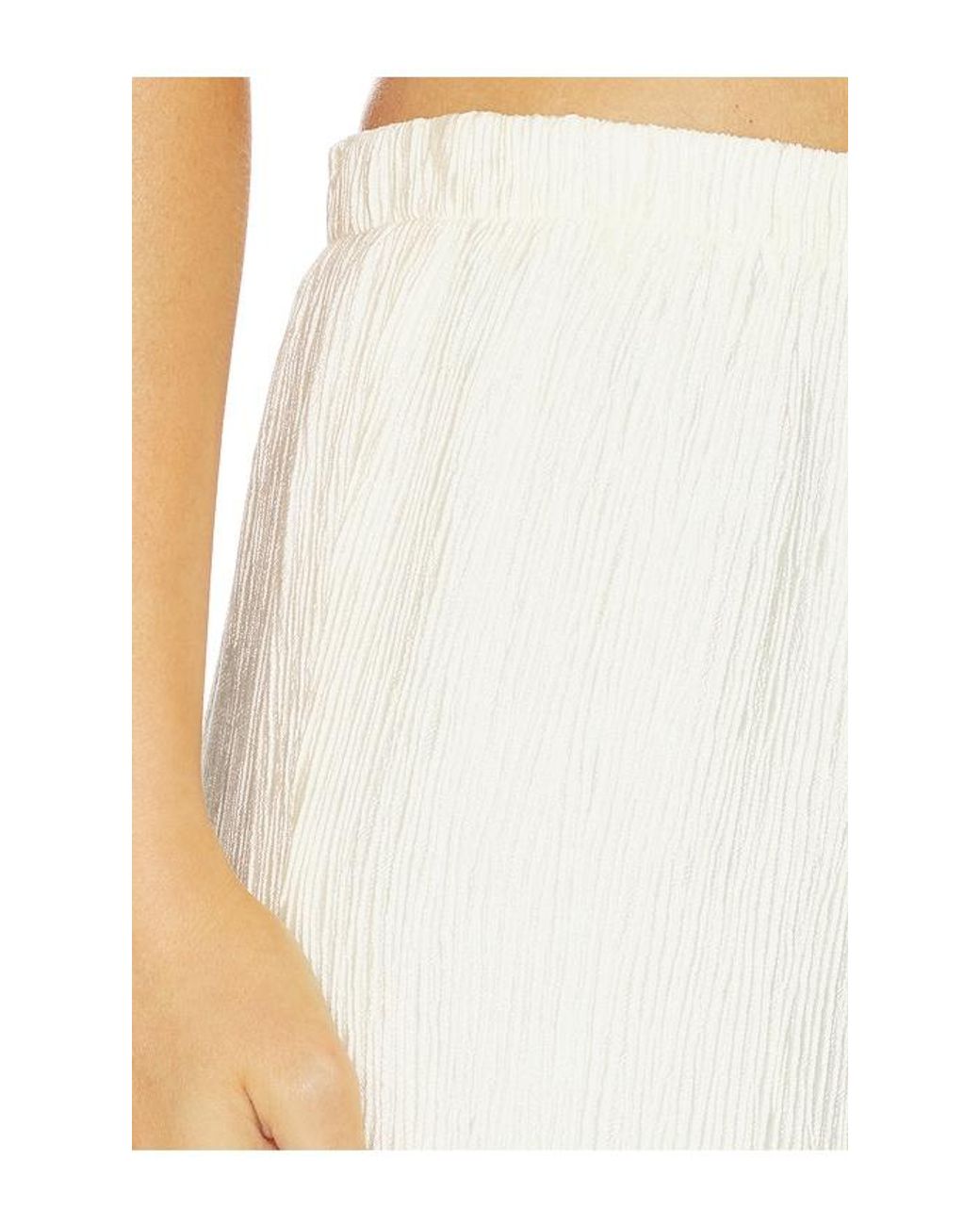 Anine Bing White Aden Pant