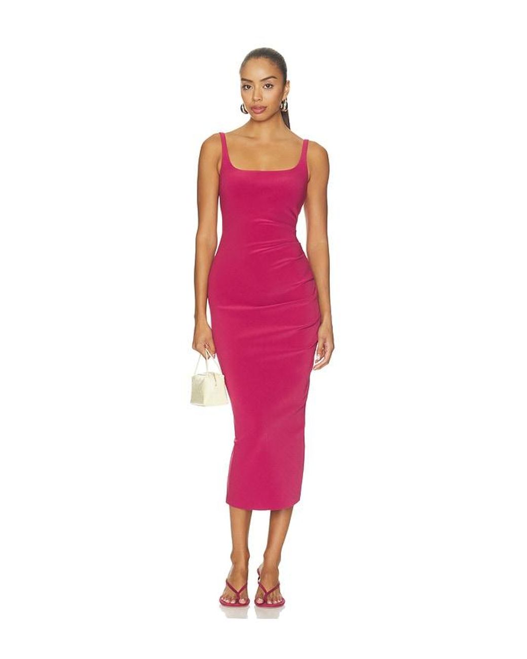 Bec & Bridge Red Karina Split Maxi Dress