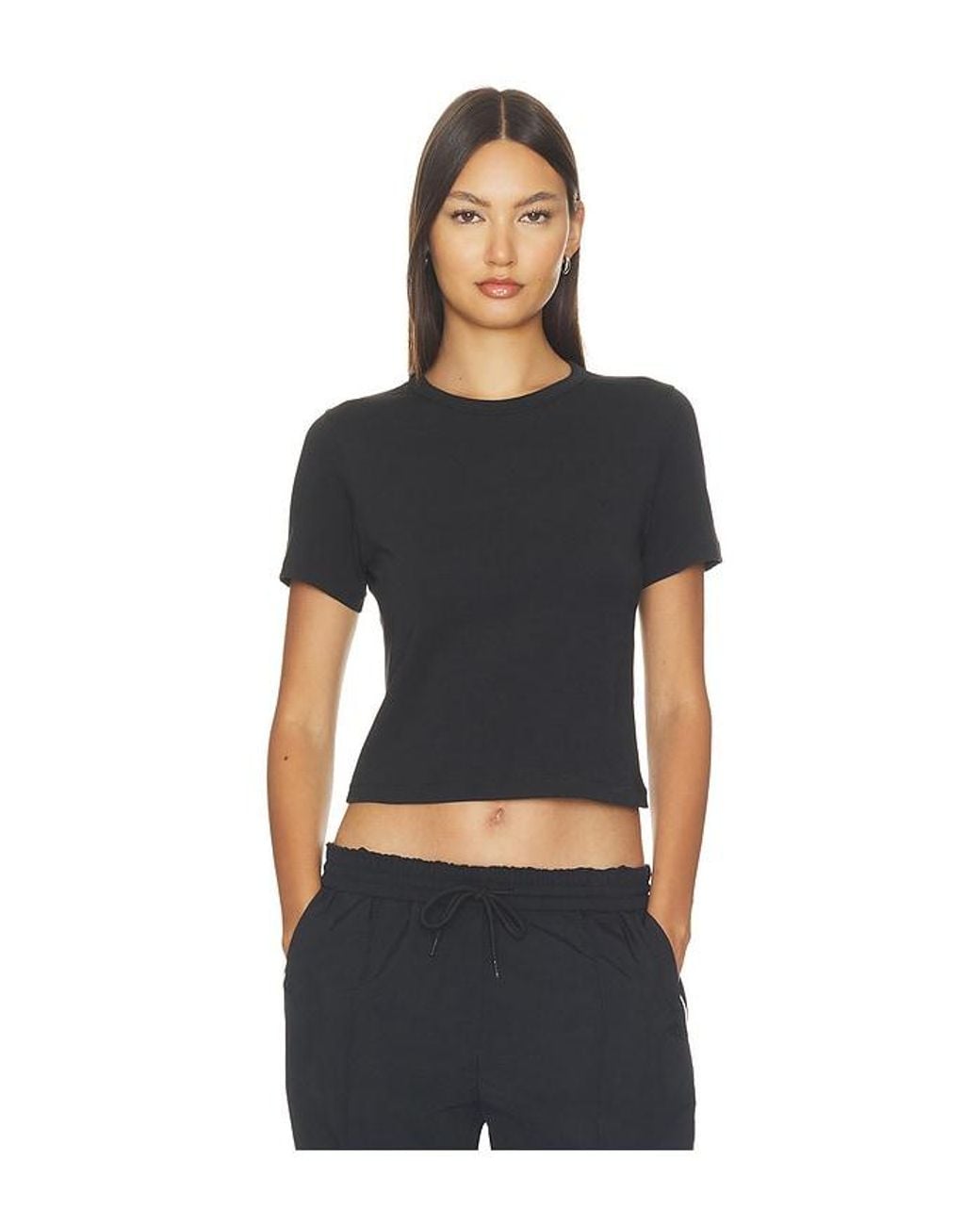 lululemon athletica Black Little Jersey Tee