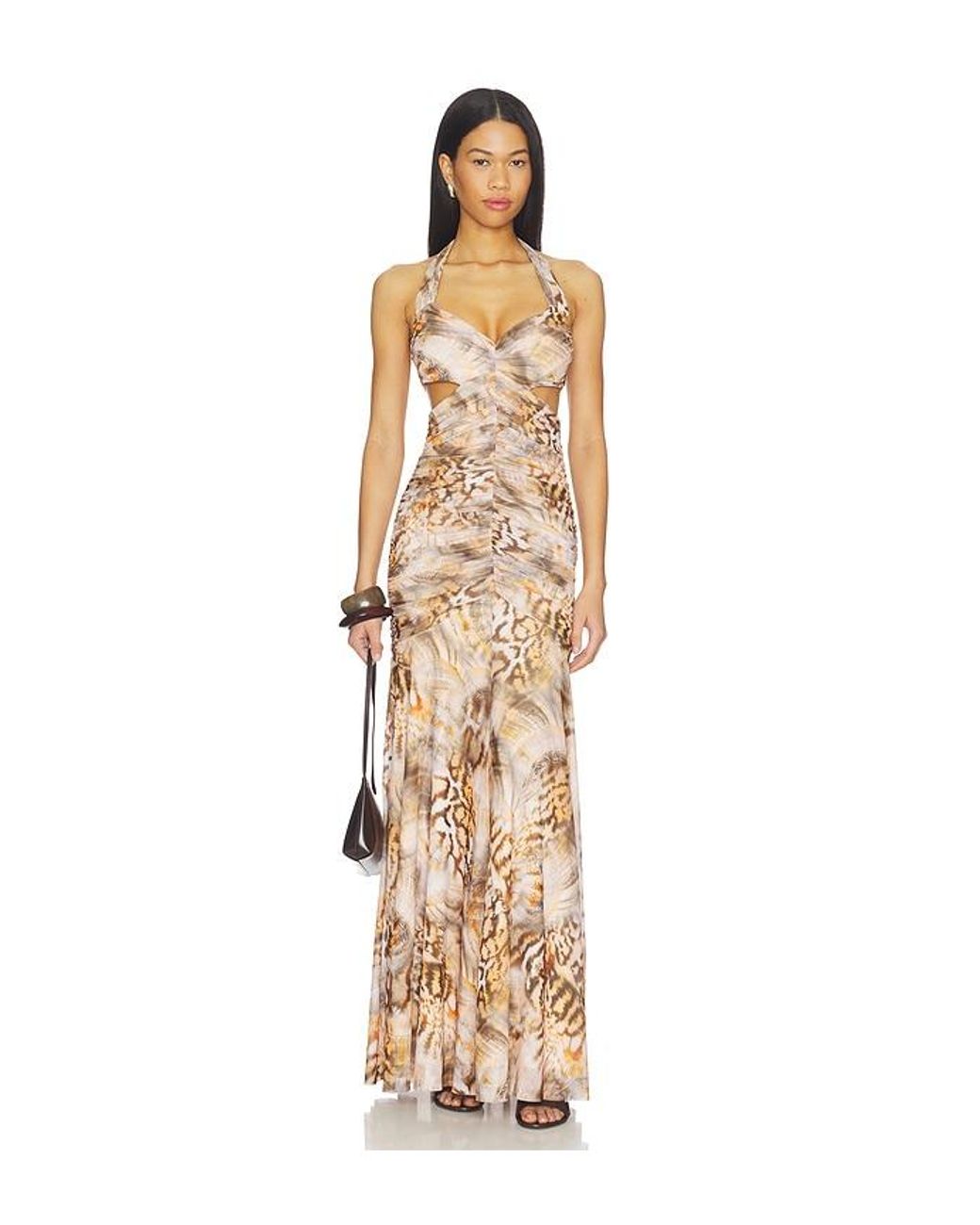 AFRM Natural Lynn Dress