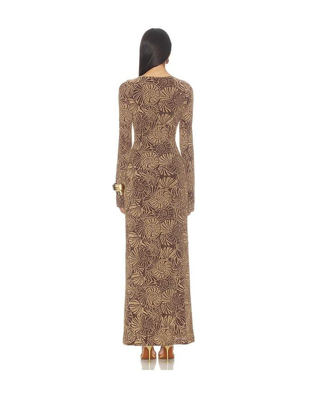 Vestido Lopez En ,Metallic Talla (También En Xs, S, M, Xl) Show Me Your Mumu de color Natural