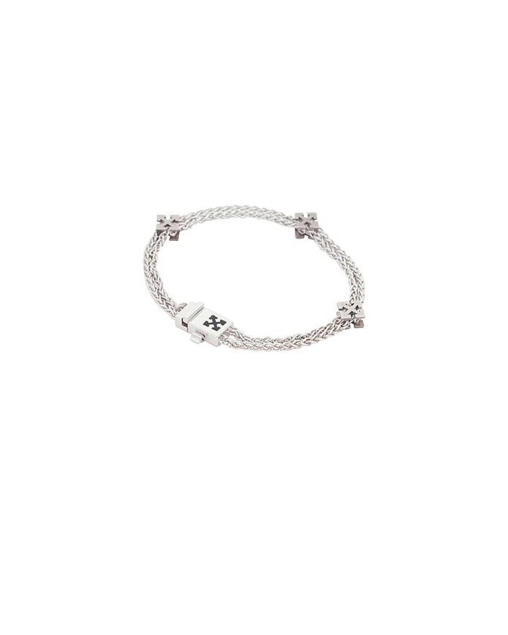Off-White c/o Virgil Abloh Black Arrow Bracelet for men