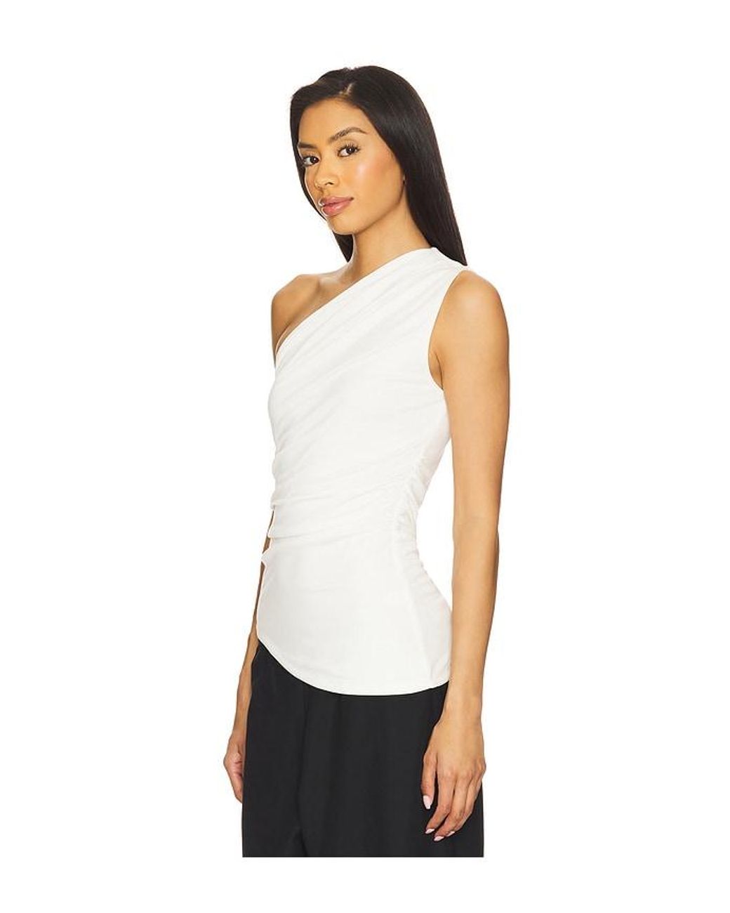 Nia White Max Top