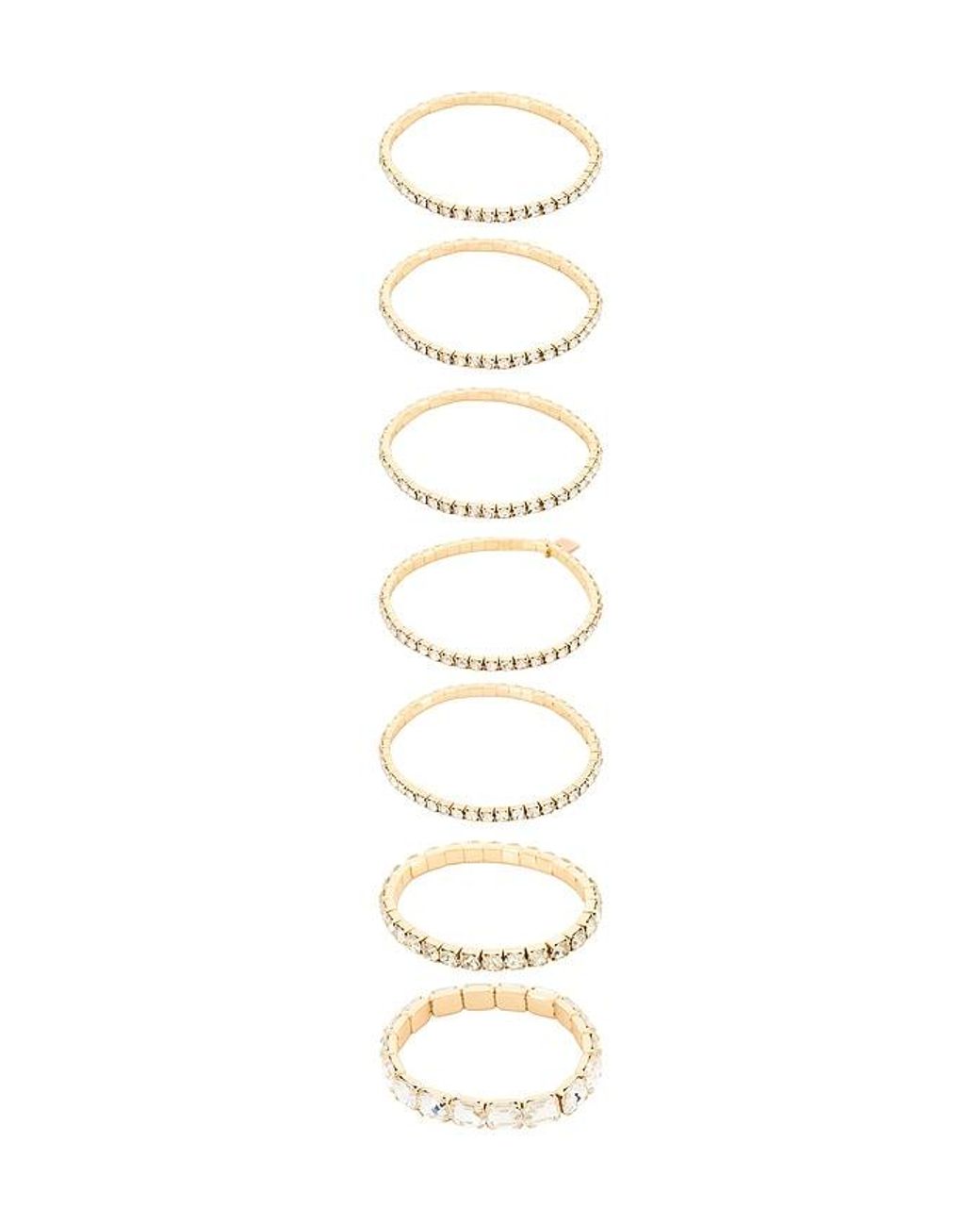 DANNIJO White Valentina Bracelet Set