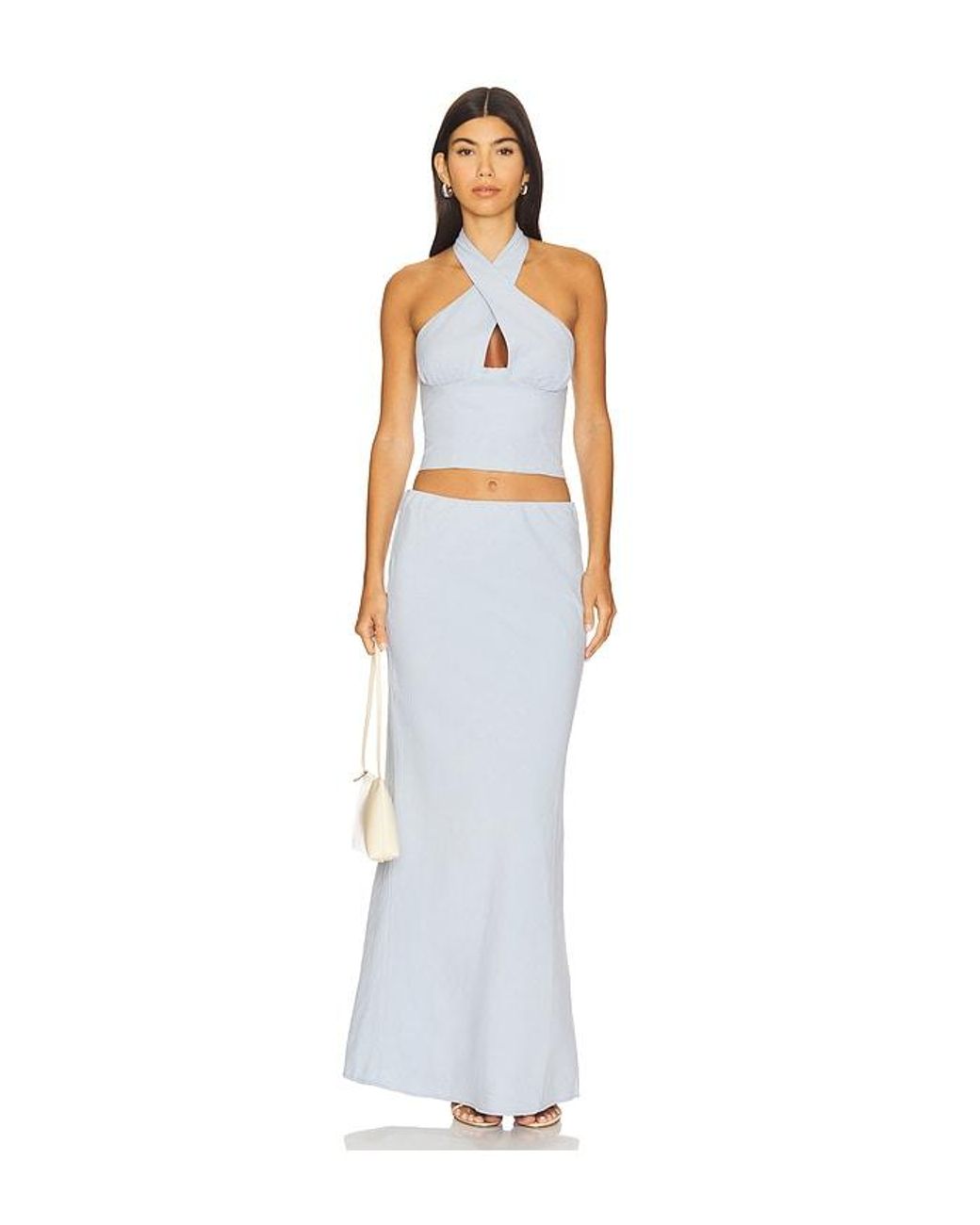 Seven Wonders White Billie Maxi Skirt