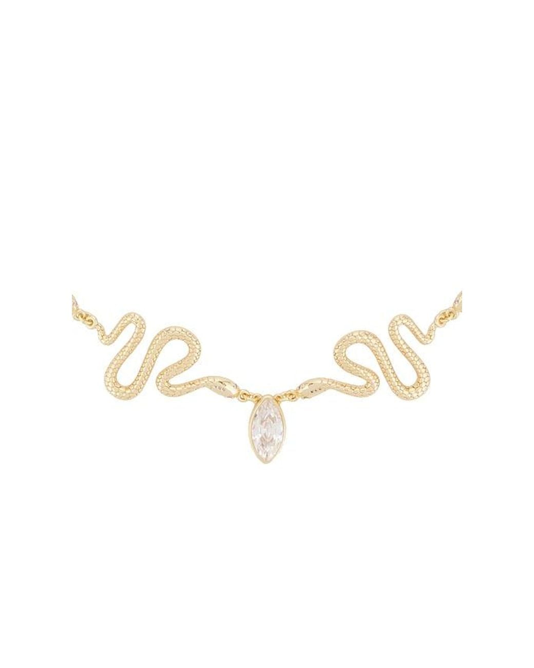 Ettika Black Royal Snake Choker
