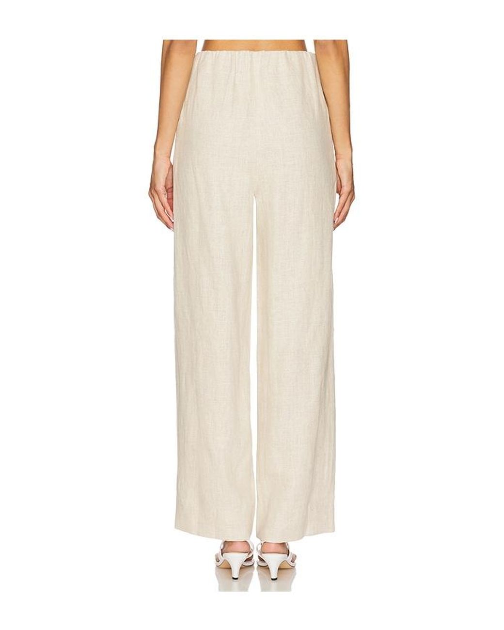 Faithfull The Brand White Meave Trouser