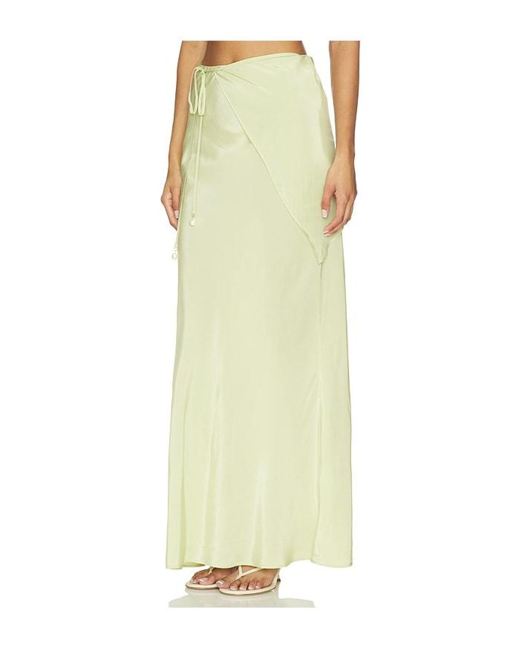 L'academie White 'Academie Tahlia Maxi Skirt