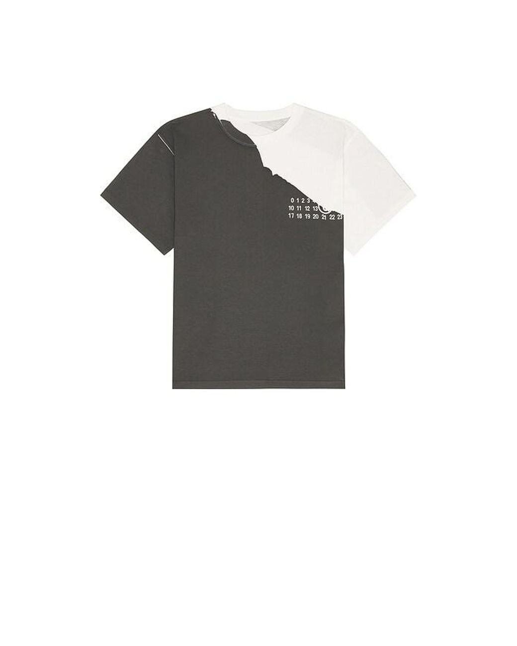 MM6 by Maison Margiela Black T-Shirt for men