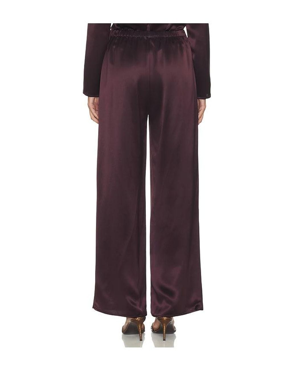 Line & Dot Purple Petrea Pant