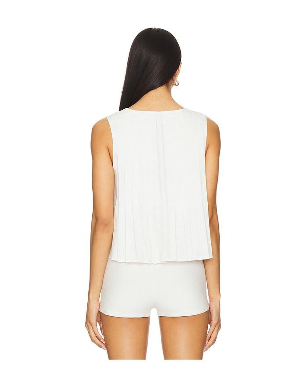 Elodie the Label White Kali Linen Top